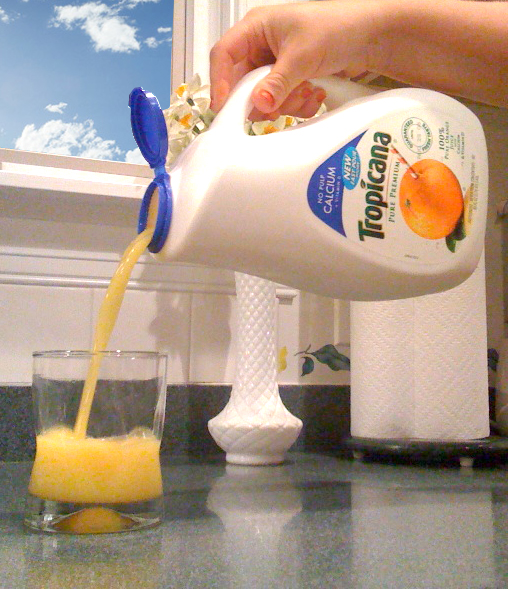 Tropicana Orange Juice.